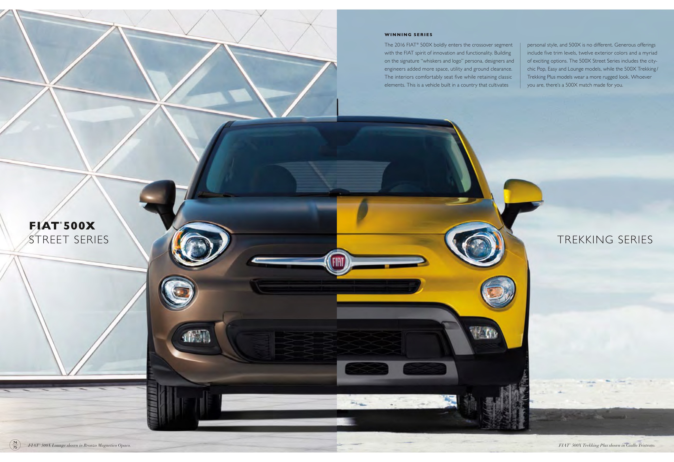 2016 Fiat 500 Brochure Page 48